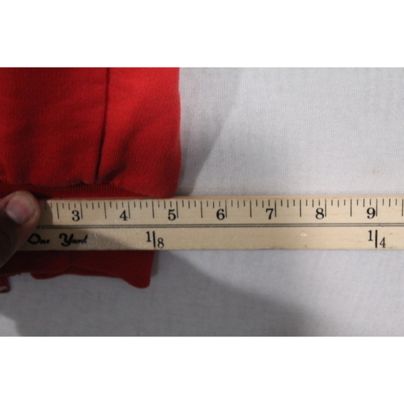 Nike Red Men Jogger Pants Vintage Ankle Zip Size Medium - Picture 7 of 11